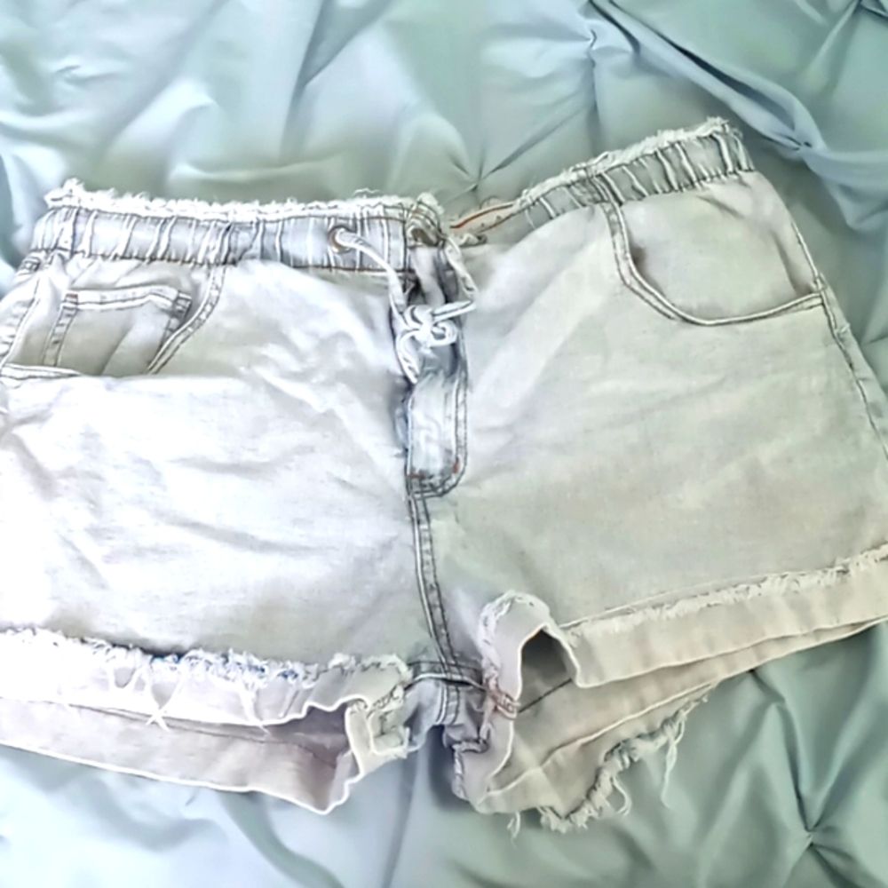 Light Blue Jean Shorts